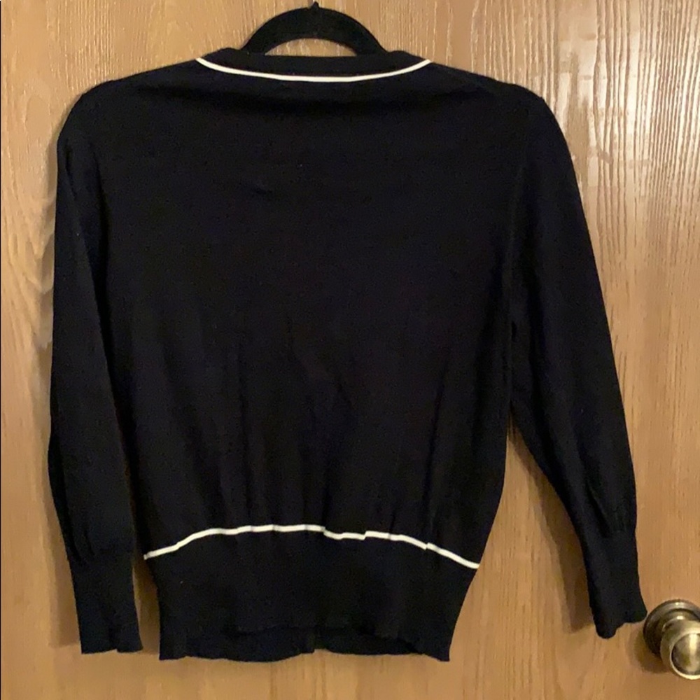 Black and white Banana Republic cardigan - Picture 4 of 4